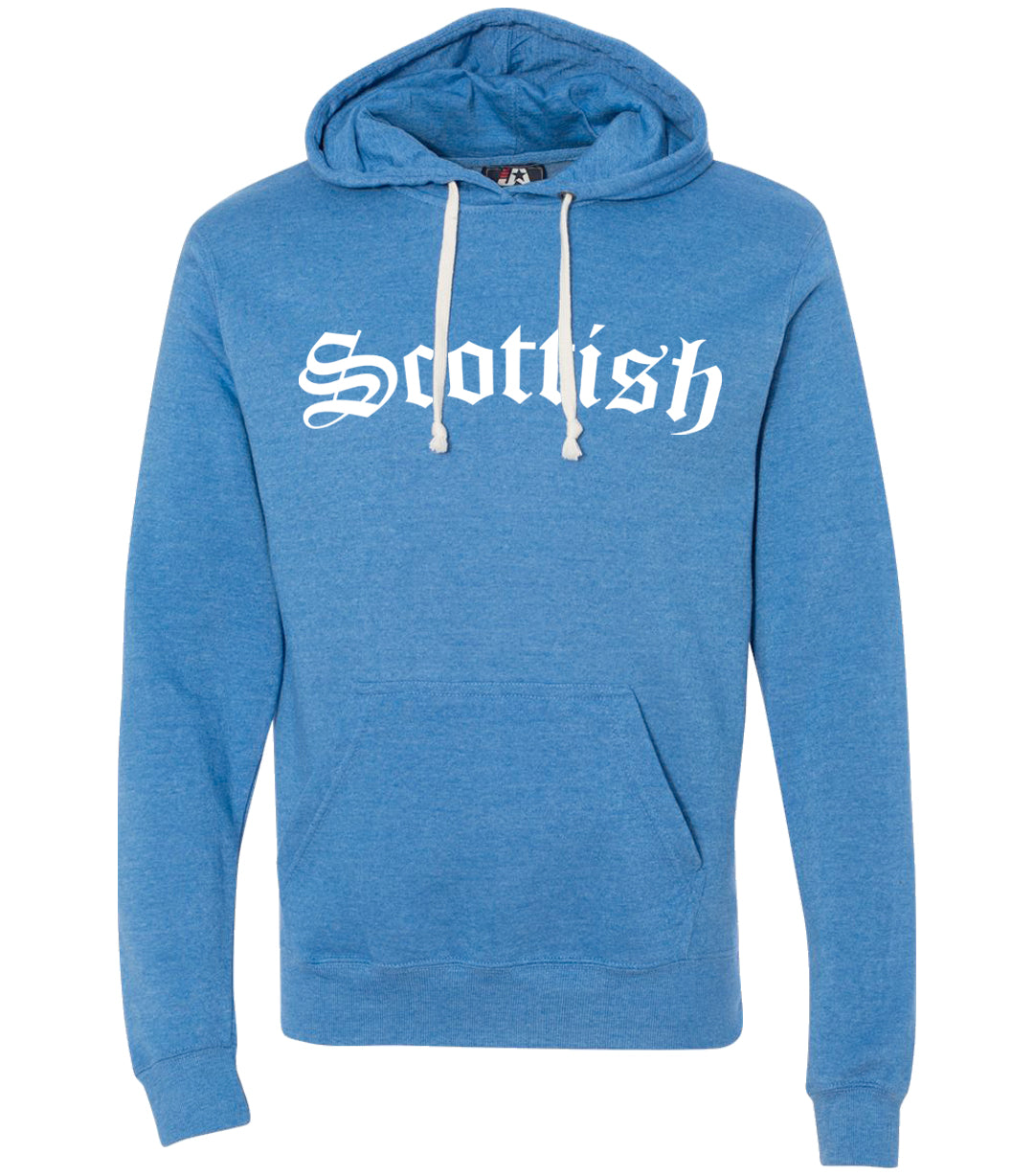 Scottish Appliqué tri blend hoodie