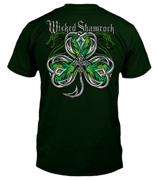 Wicked Shamrock with Silver Foil