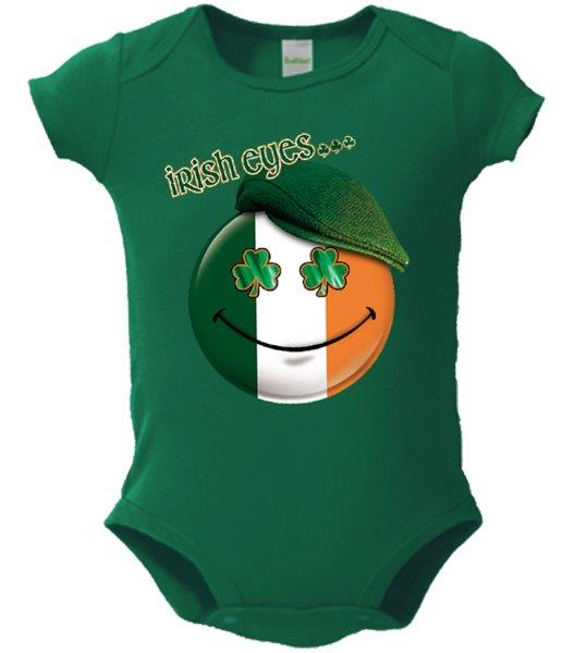 Kids Irish Eyes Onesie