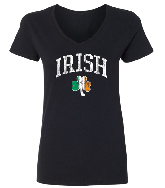 Irish Tri Color Shamrock T Shirt