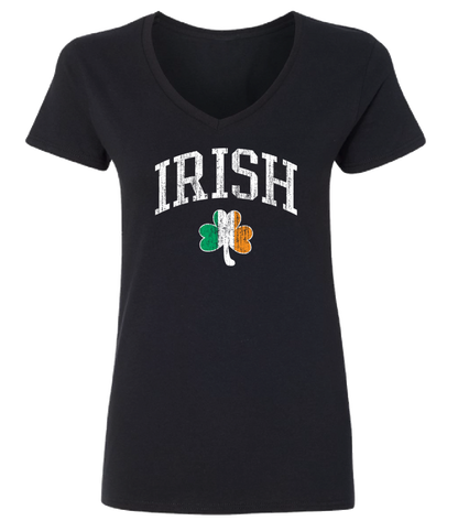 Irish Tri Color Shamrock T Shirt