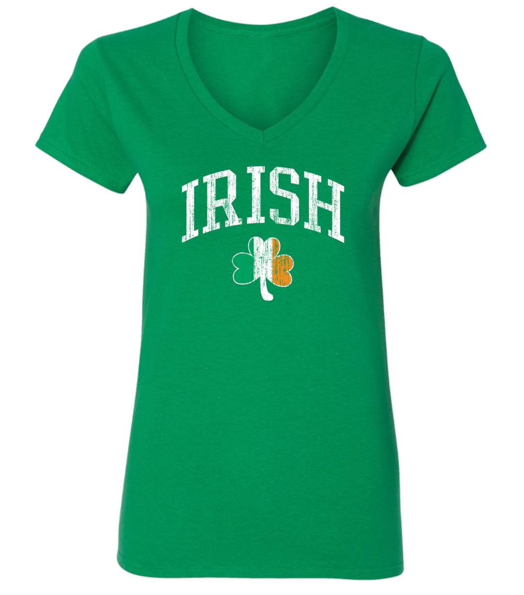 Irish Tri Color Shamrock T Shirt