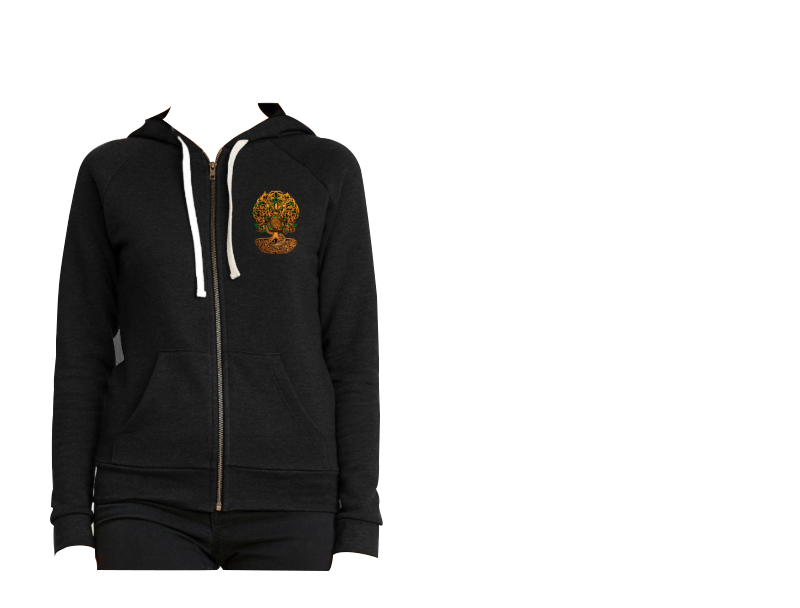 Irish Roots Womens Hoodie