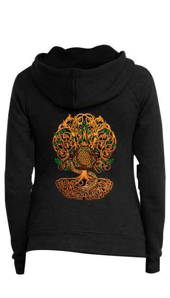 Irish Roots Womens Hoodie