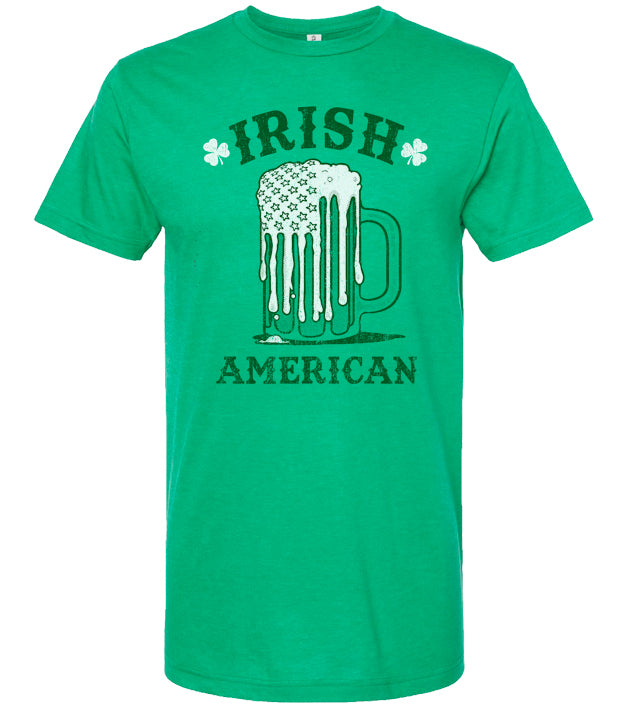 Irish American Beer Mug T-shirt