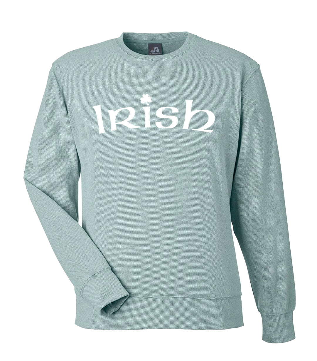 Irish Appliqué Crewneck