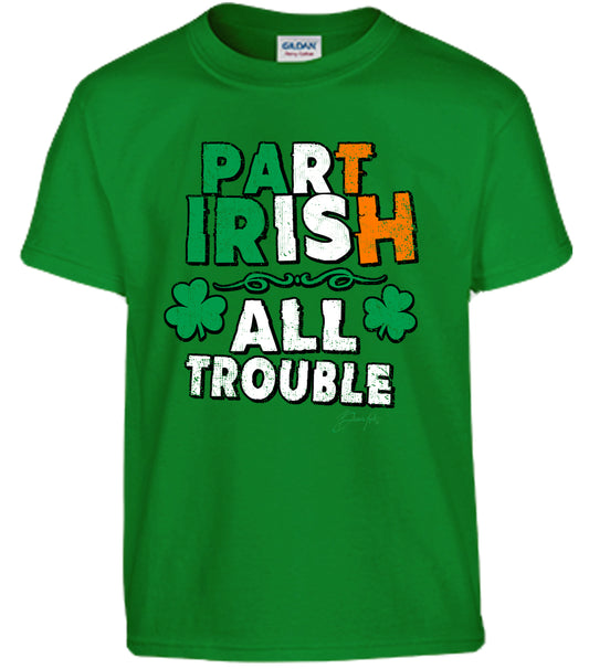 Kids Part Irish All Trouble T-shirt