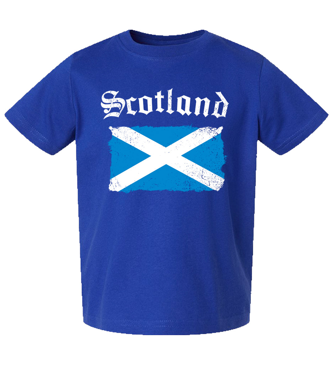 Scottish Kids St. Andrews Flag T-shirt