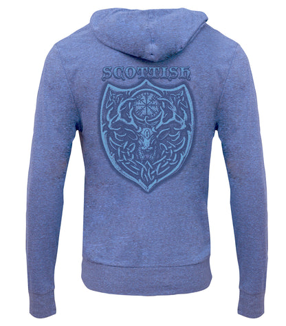 Scottish Puff Zip Hoodie