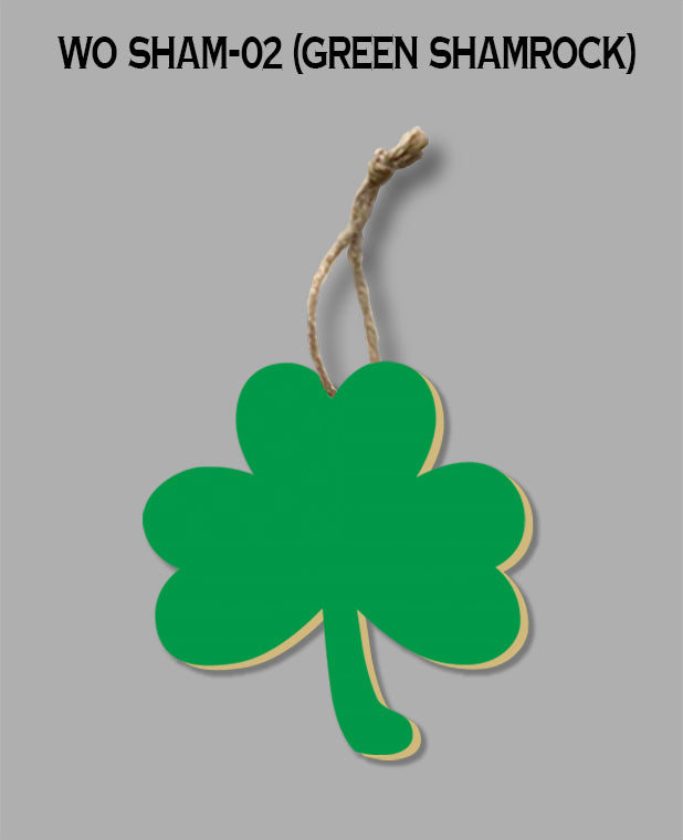 Green Shamrock Ornament